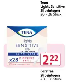 Rossmann DE Tena Lights Sensitive Slipenlagen aanbieding