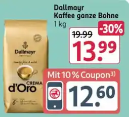 Rossmann DE Dallmayr Koffie ganze Bohnen aanbieding