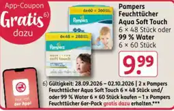 Rossmann DE Pampers Feuchttücher Aqua Soft Touch aanbieding