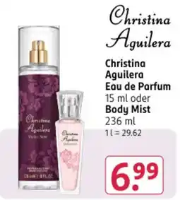 Rossmann DE Christina Aguilera Eau de Parfum aanbieding