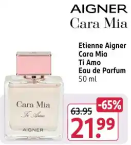 Rossmann DE Etienne Aigner Cara Mia Ti Amo Eau de Parfum aanbieding