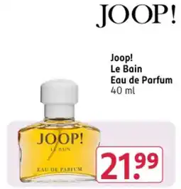 Rossmann DE Joop! Le Bain aanbieding
