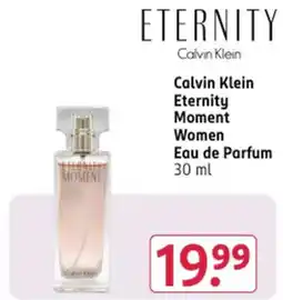 Rossmann DE Calvin Klein Eternity Moment Women aanbieding