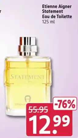 Rossmann DE Etienne Aigner Statement Eau de Toilette aanbieding