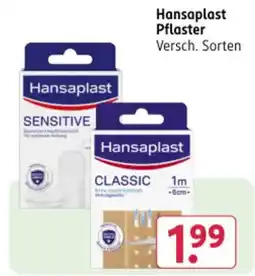 Rossmann DE Hansaplast Pflaster aanbieding