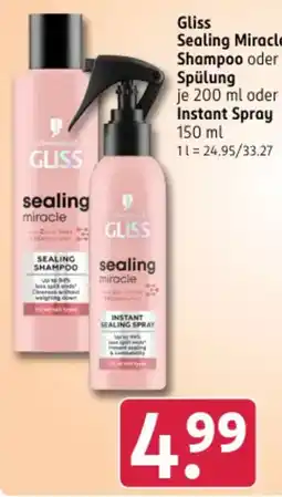 Rossmann DE Gliss sealing miracle aanbieding