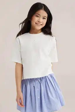 Wehkamp WE Fashion T-shirt wit aanbieding