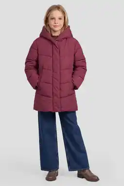 Wehkamp Me & My Monkey winterpufferjas - donkerrood aanbieding