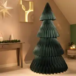 Action Papieren kerstboom XL - groen aanbieding