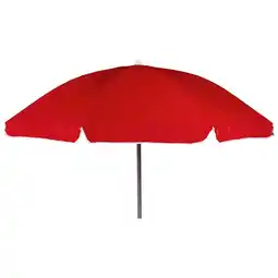 ANWB Bo-camp Parasol Met knikarm Ø 165 cm Rood aanbieding