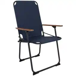 ANWB Bo-camp Industrial Stoel Jefferson XL Blauw aanbieding