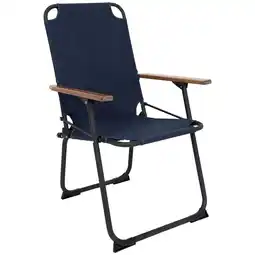 ANWB Bo-camp Industrial Stoel Bushwick M Blauw aanbieding