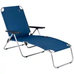 ANWB Bo-camp Ligbed Copa Rio 4 Standen Ocean Blauw aanbieding
