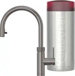 Coolblue Quooker COMBI + Quooker Flex Round Gunmetal aanbieding