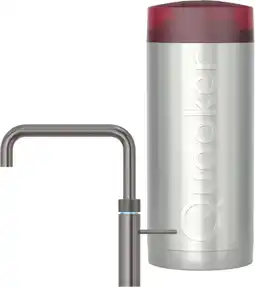 Coolblue Quooker COMBI + Quooker Fusion Square Gunmetal aanbieding