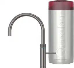 Coolblue Quooker COMBI + Quooker Fusion Round Gunmetal aanbieding