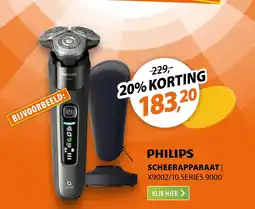 Expert Philips scheerapparaat X9002/10 series 9000 aanbieding