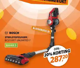 Expert Bosch Steelstofzuiger aanbieding