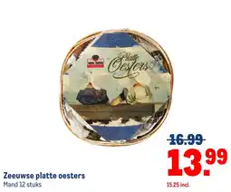 Makro Aqua-Triton platte oesters aanbieding