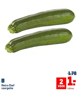 Makro Metro Chef Courgette aanbieding