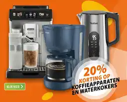 Expert Tefal koffieapparaten en waterkokers aanbieding