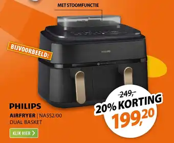 Philips airfryer | NA552/00 dual basket