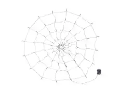 Lidl Halloween LED-spinnenweb, 120 cm aanbieding
