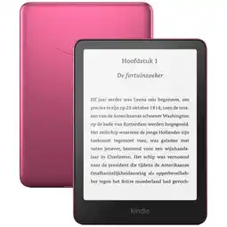 MediaMarkt Amazon Kindle Paperwhite Signature Edition (2024) - 7 Inch 32 Gb Raspberry aanbieding