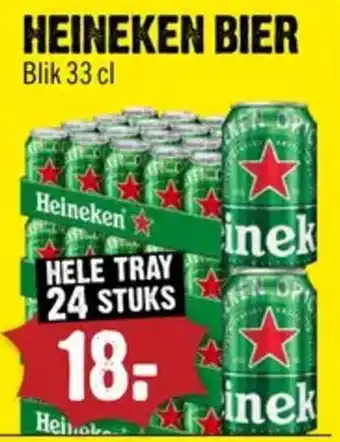Dirck 3 Heineken bier aanbieding