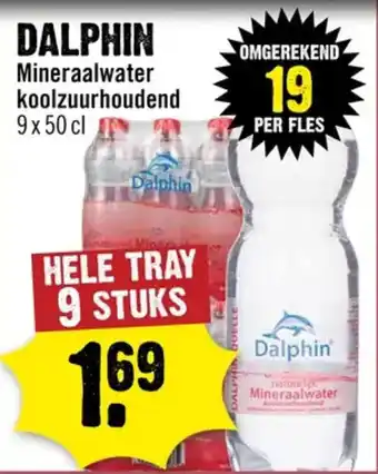 Dirck 3 Dalphin mineraalwater koolzuurhoudend aanbieding