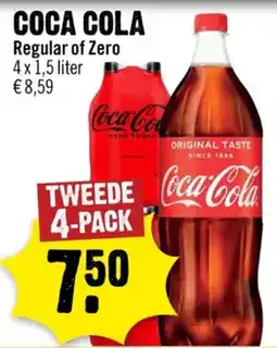 Dirck 3 Coca Cola Regular of Zero aanbieding