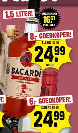Dirck 3 Bacardi spiced aanbieding