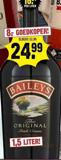 Dirck 3 Baileys the original irish cream aanbieding