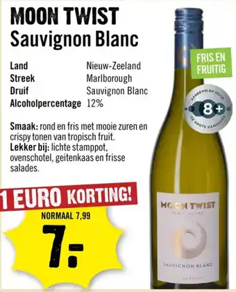 Dirck 3 moon twist sauvignon blanc aanbieding