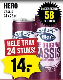 Dirck 3 Hero cassis aanbieding