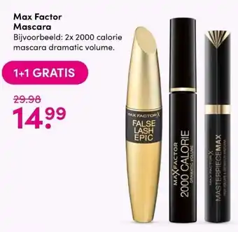 DA Max Factor mascara aanbieding