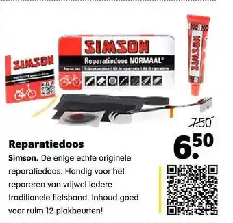 Plentyparts Reparatiedoos Simson aanbieding