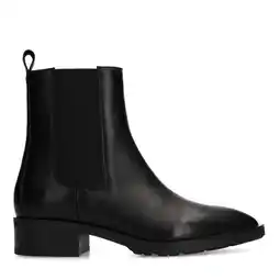 Wehkamp Manfield leren chelsea boots zwart aanbieding