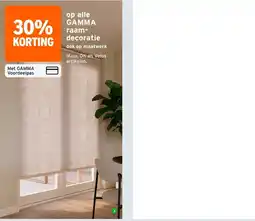 GAMMA gamma raamdecoratie aanbieding