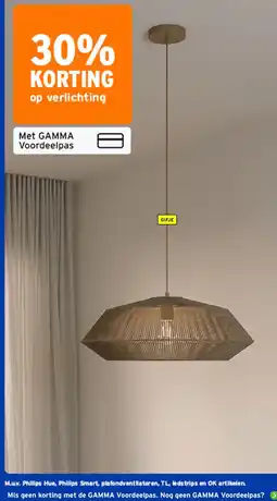 GAMMA Gamma voordeelpas aanbieding