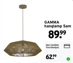 GAMMA gamma hanglamp sam aanbieding