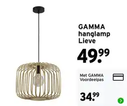 GAMMA Gamma hanglamp lieve aanbieding