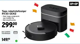 Tapo robotstofzuiger RV30 GEN2