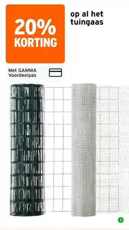 GAMMA gamma tuingaas aanbieding