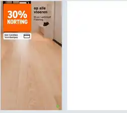 GAMMA gamma vloeren aanbieding