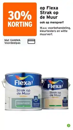 GAMMA Flexa Strak op de Muur aanbieding