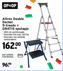 GAMMA Altrex Double Decker aanbieding