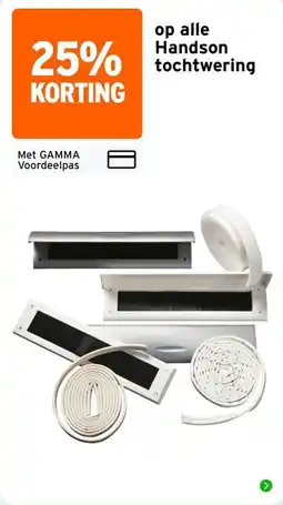GAMMA Handson tochtwering aanbieding