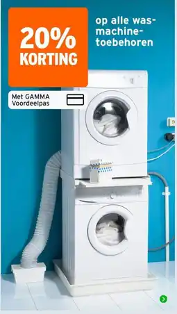 GAMMA Alle wasmachine toebehoren aanbieding