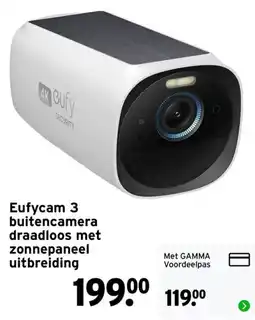 GAMMA Eufy Eufycam 3 aanbieding